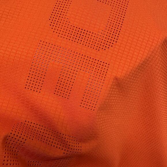 Eastside Golf UV Lightweight 1/4 Zip Hoodie Tangerine Orange Mens Size S NWT - Picture 15 of 15